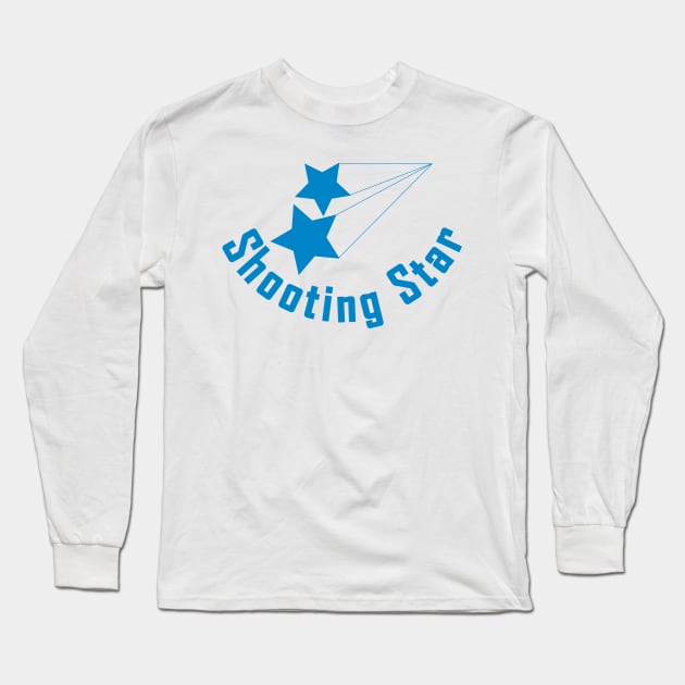 SHOOTING STAR Long Sleeve T-Shirt by Tees4Chill